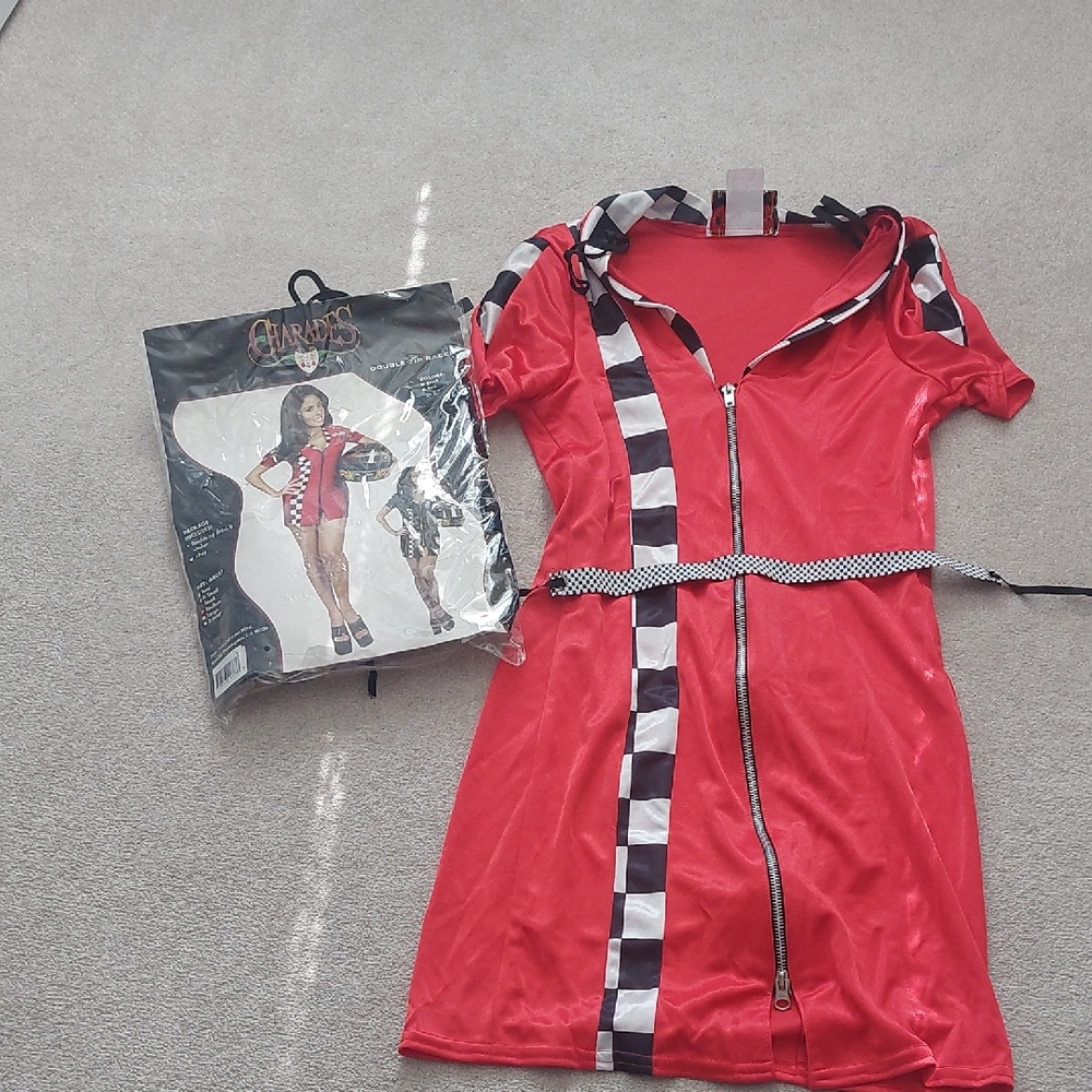 Red Racing Costume Dress